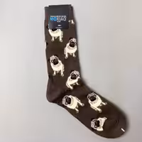 جوراب ساقدار مردانه ماکسیو طرح Pug