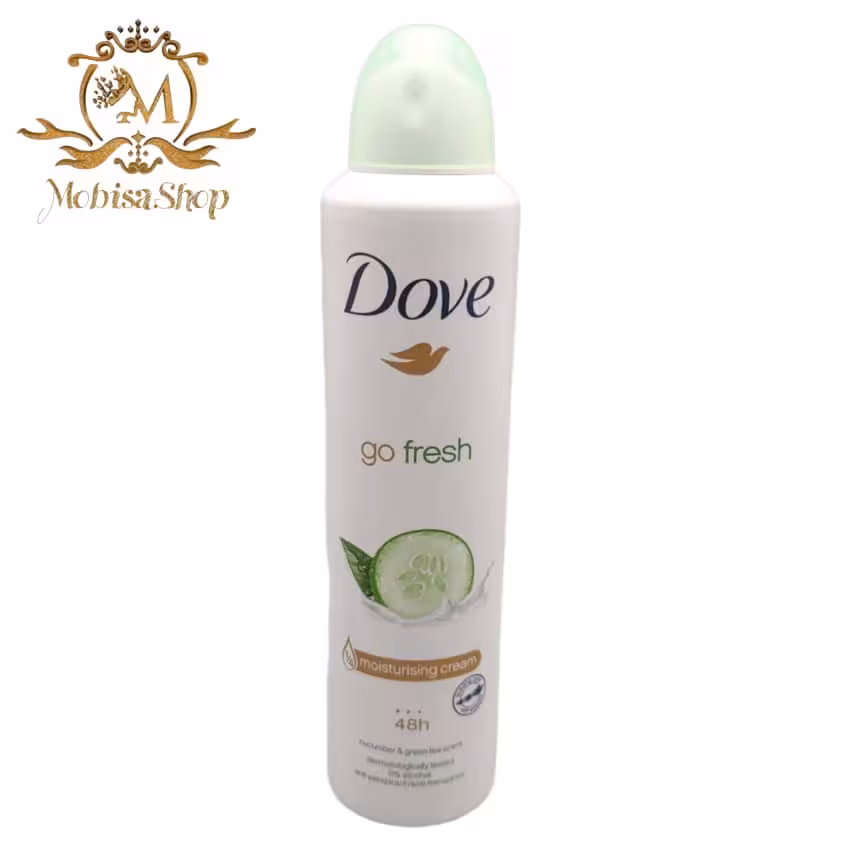 دئودورانت اسپری ضد تعریق داو dove عصاره خیار 48 ساعته 250 میل