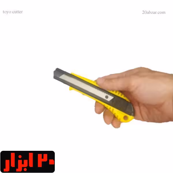 کاتر دسته پلاستیکی رنگی تویو