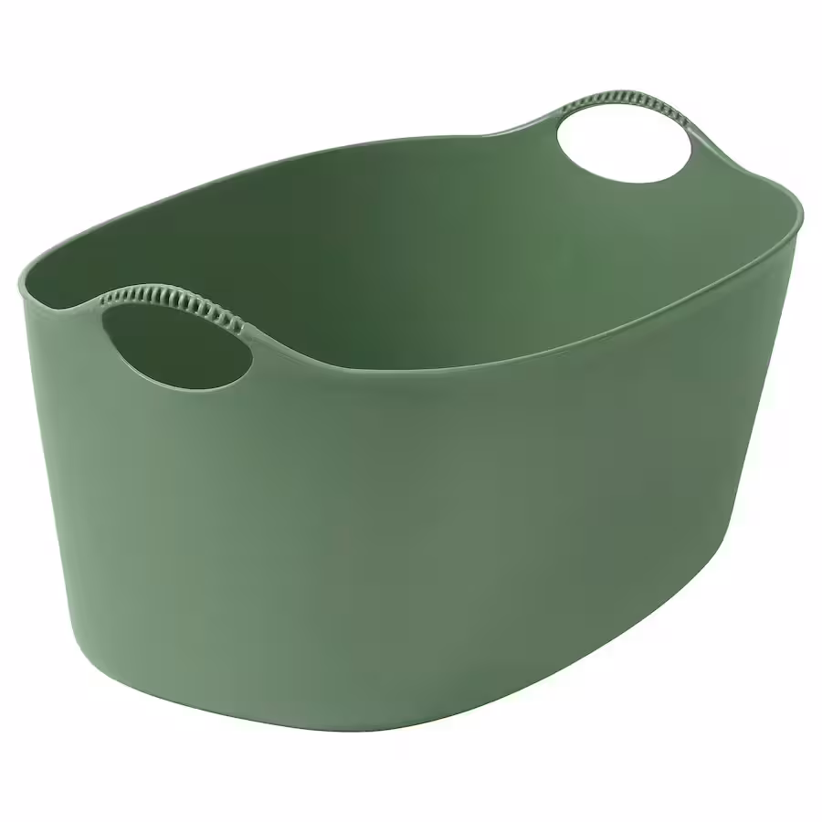 سبد لباسشویی ایکیا مدل TORKIS کد 205.791.65 گنجایش 35 لیتری- انعطاف‌پذیر