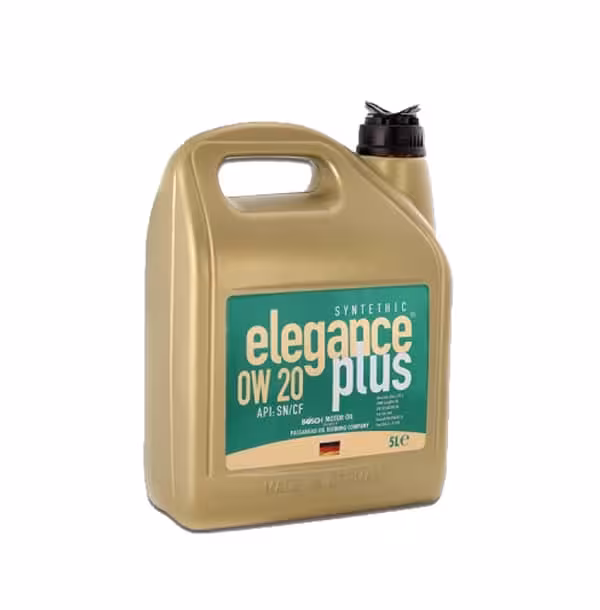 روغن موتور بوش الگانس پلاس 0W20 SN پنج لیتری