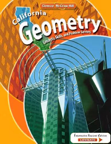 خرید و دانلود نسخه کامل کتاب California Geometry - Concepts, Skills, and Problem Solving