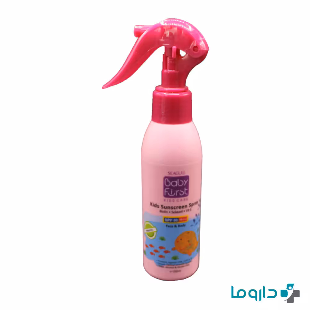 اسپری ضد آفتاب کودکان بیبی فرست SPF50