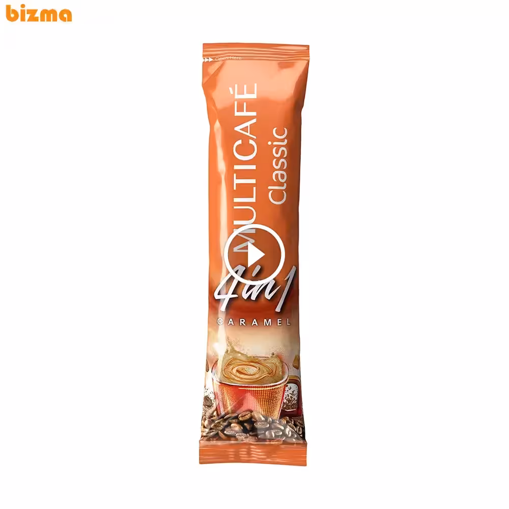 ساشه کافی میکس 1×4 کاراملی مولتی کافه – 7 عددی