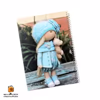 دفتر خط دار 40 برگ عروسکی ایمان (iman)