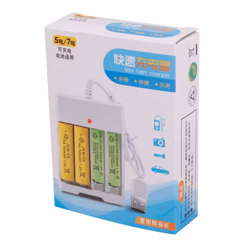 شارژر باتری FN004-A شارژر باتری چهارتایی

