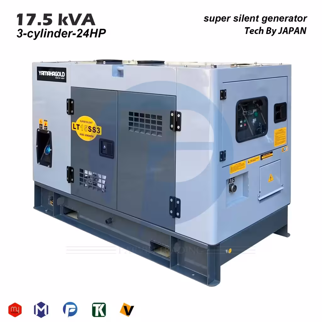 دیزل ژنراتور 17.5 کاوا سوپرسایلنت یاماها مدل LT15SS3