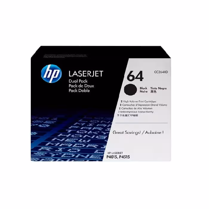 تونر کارتریج مشکی اچ پی HP 64A – طرح