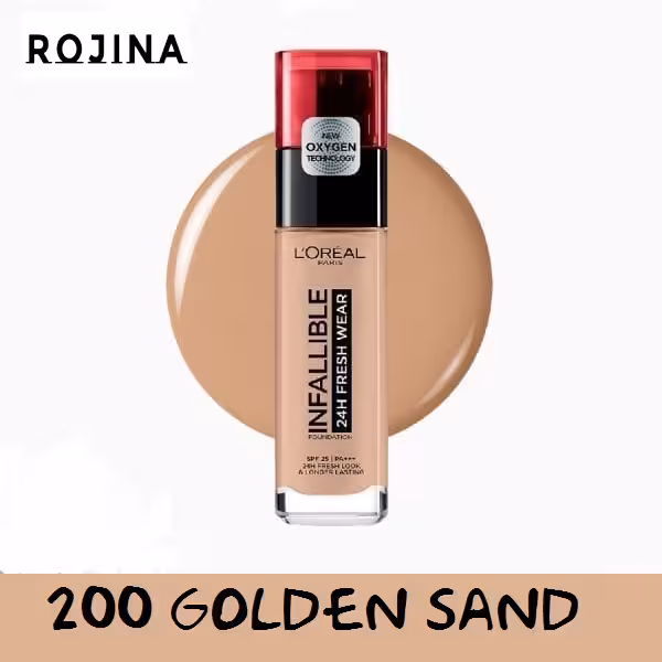 کرم پودر لورال اینفالیبل 24 ساعت شماره 200