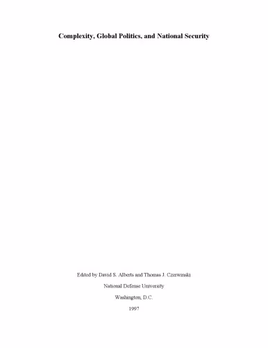 خرید و دانلود نسخه کامل کتاب Complexity, Global Politics, and National Security
