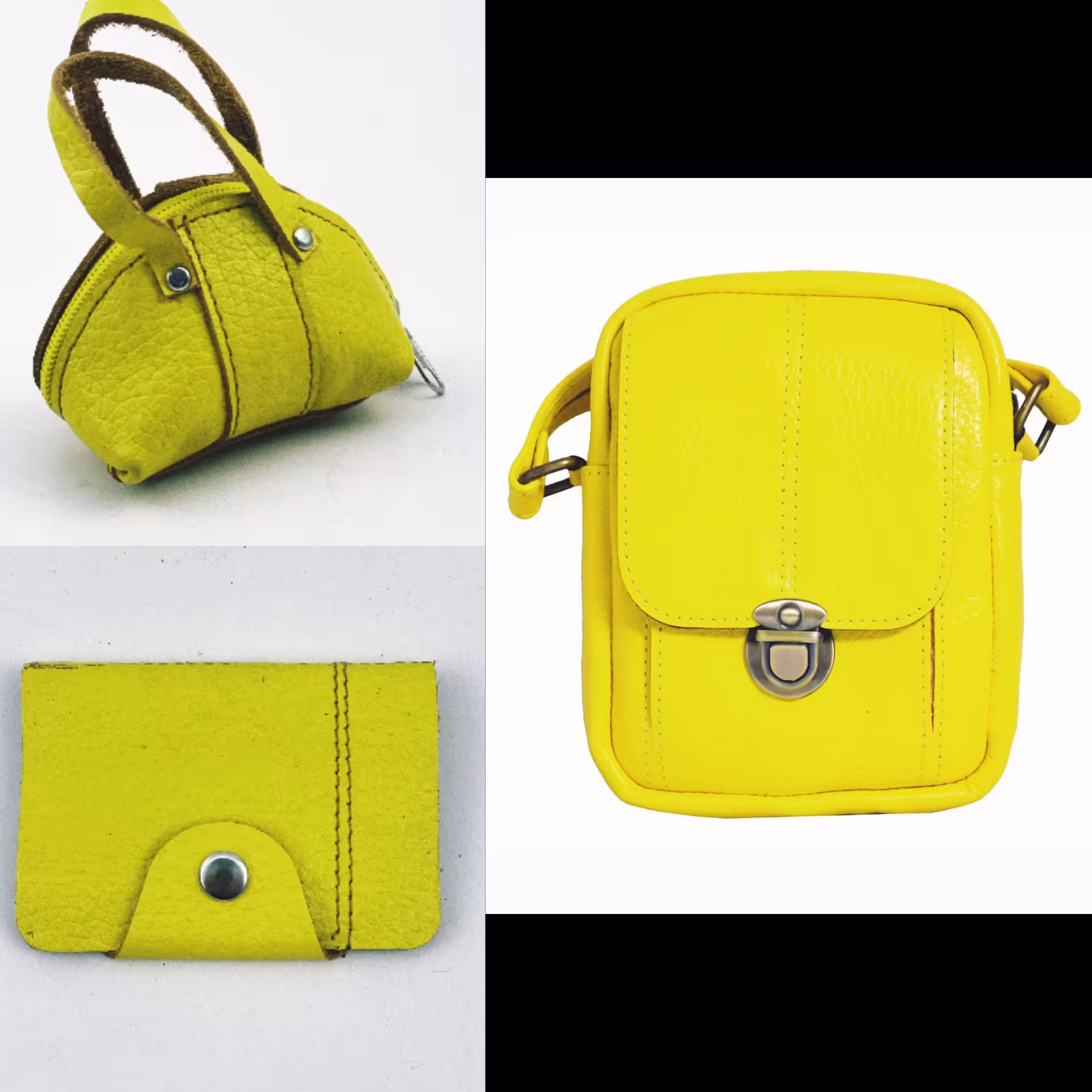 ست هدیه تمام چرم طبیعی گاوی مناسب برای هدیه دادن و عیدی دادن کدA3