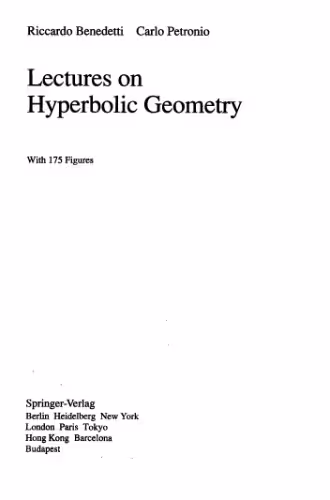خرید و دانلود نسخه کامل کتاب Lectures on hyperbolic geometry