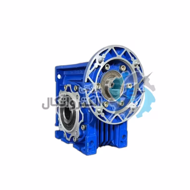 گیربکس حلزونی(کتابی) سهند سایز 90 نسبت 10 ورودی 28 خروجی 35 میلیمتر فلنج 100B14 ساخت ایران