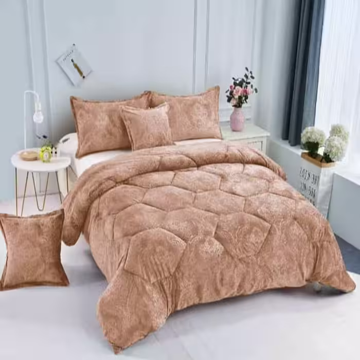 روتختی مخمل شانل آجری کد B25