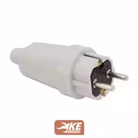 دوشاخه لاستیکی سیار 16 آمپر پارت