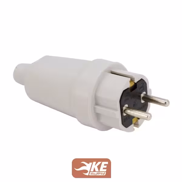 دوشاخه لاستیکی سیار 16 آمپر پارت