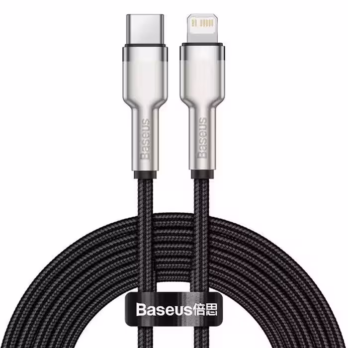 کابل تبدیل USB-C به لایتنینگ باسئوس مدل CATLJK-A01 طول 1 متر