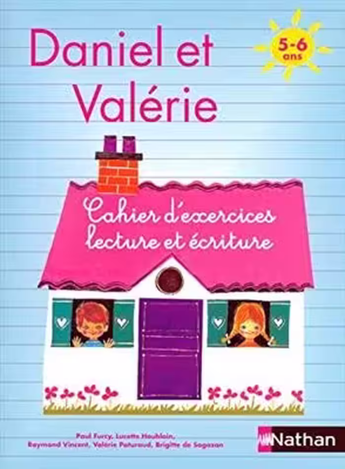 کتاب زبان Daniel et Valerie – Cahier d’exercices Lecture ecriture 5-6 ans