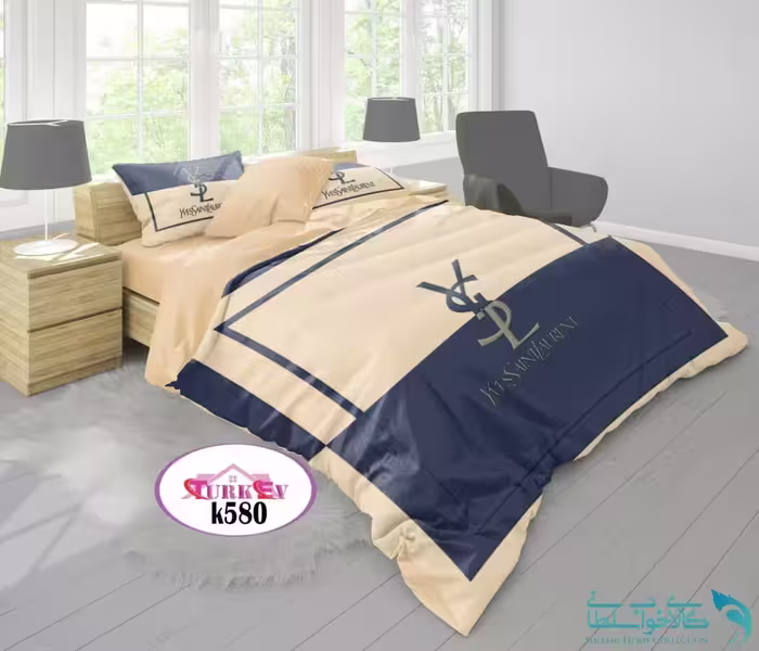 روتختی طرح YSL دونفره برند Turkev کد K580