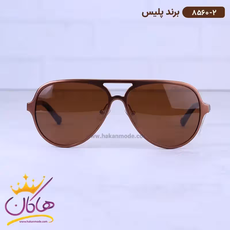 عینک آفتابی پلیس مردانه قهوه ای 8560/2