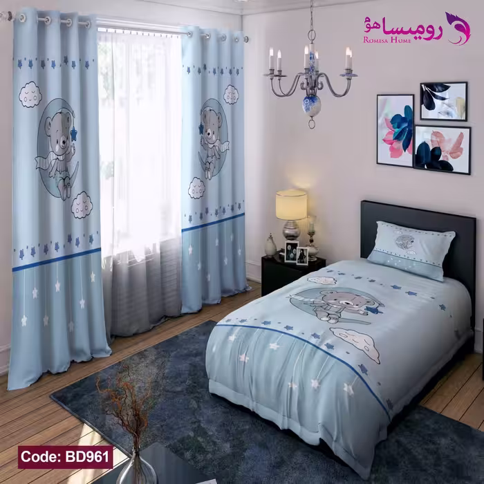 قیمت و خرید روتختی طرح ماه و ستاره یک نفره برند دکو کد BD961