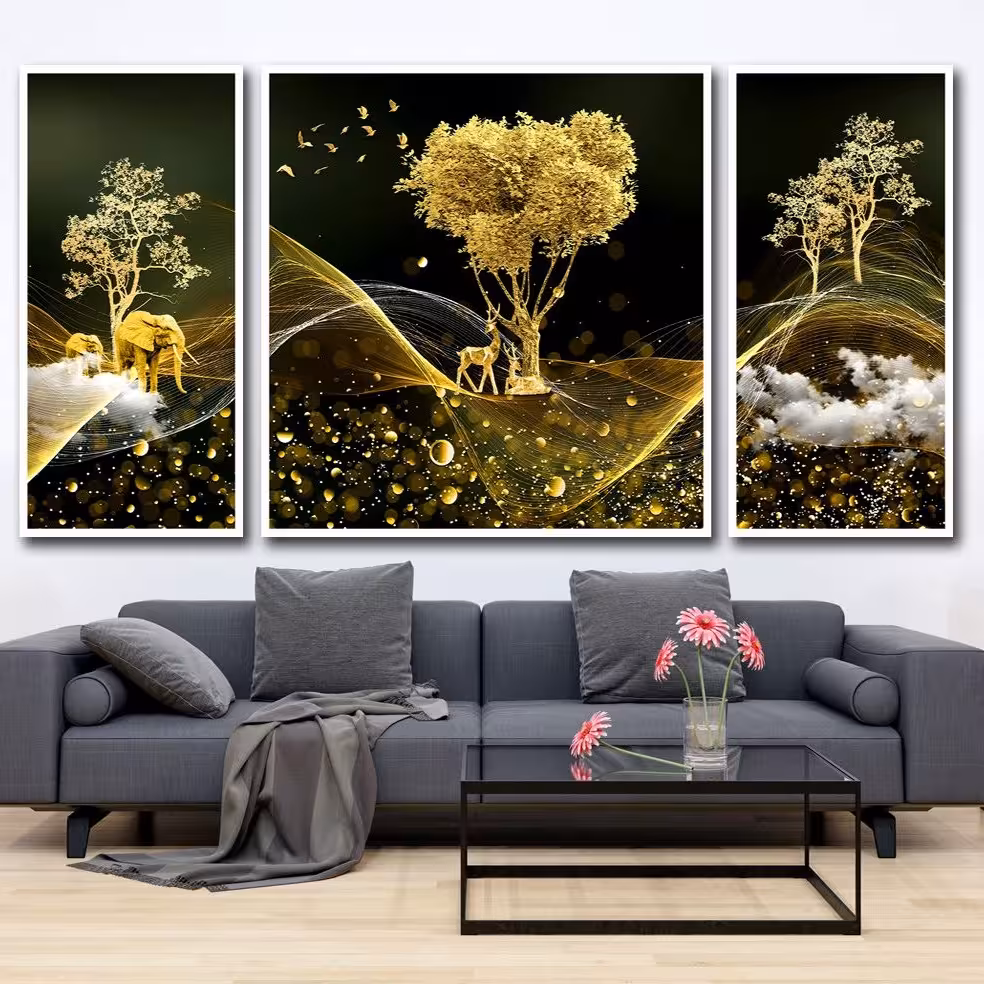 تابلو دکوراتیو 3تیکه کد 00222