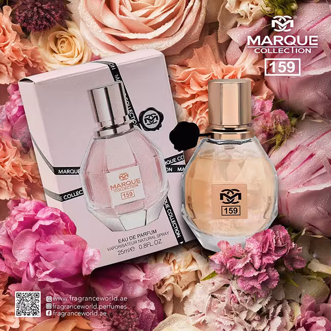 عطر ادکلن زنانه ویکتور اند رولف فلاور بمب مارکویی کالکشن کد 159 (Marque Collection Flower Bomb) حجم 25 میل