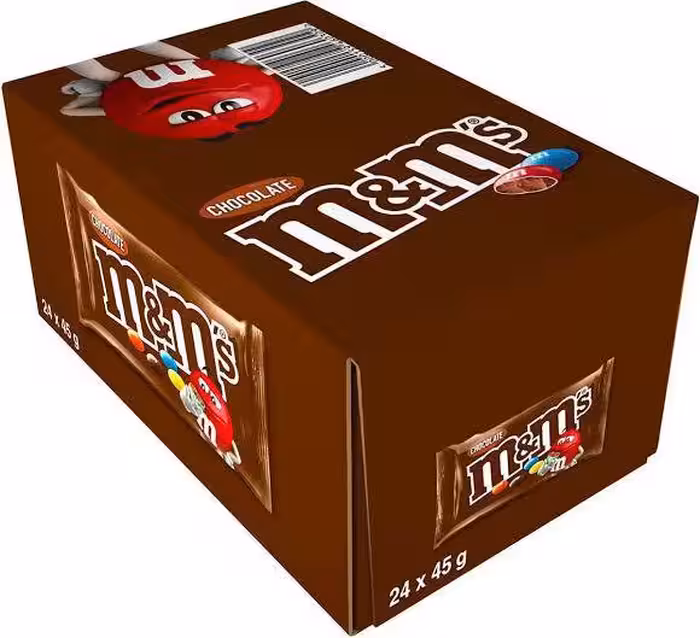 اسمارتیز ام اند ام شکلاتی باکس 24 عددی m&m