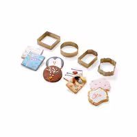 قالب کوکی کریسمس چیبو 4 عددی