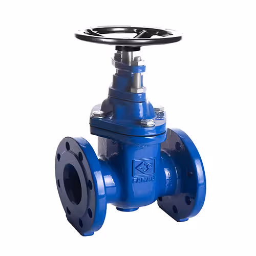 شیر کشویی چدنی گرافیتی فاراب