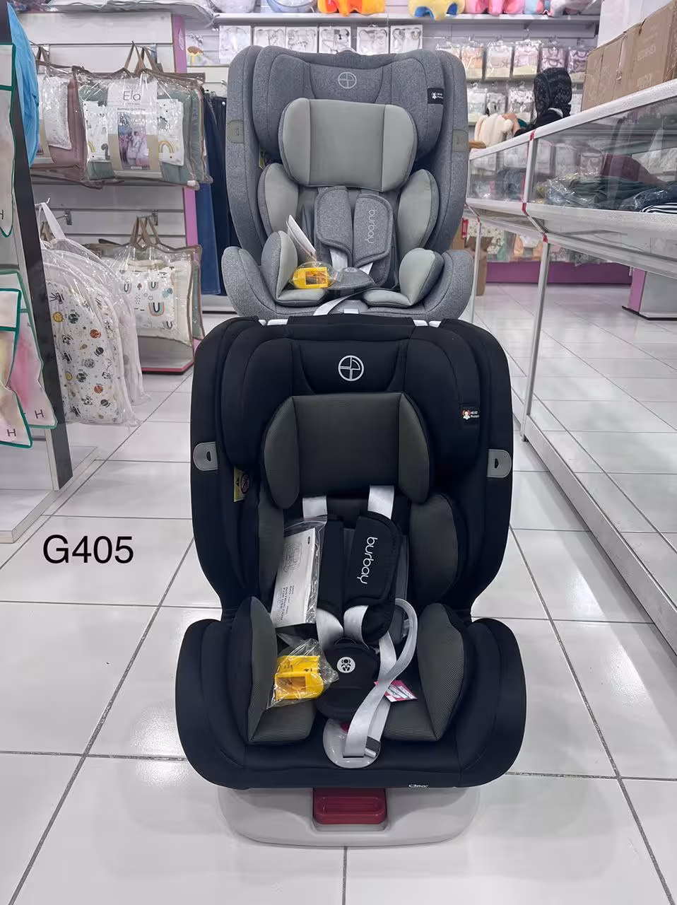صندلی ماشین 360 درجه ایزوفیکس دار بوربای burbay مدل G405