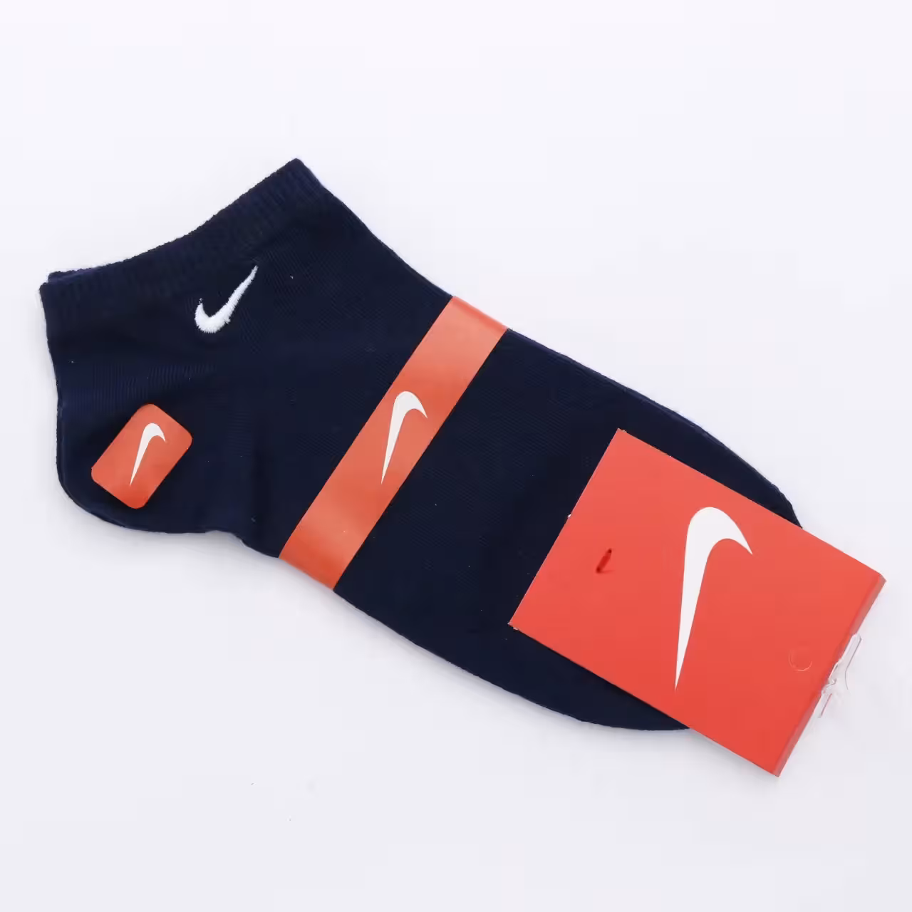 جوراب مچی اسپورت مارک نایک رنگ سورمه ای تیره کد 20031