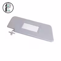 آفتابگیر پراید پایه فلزی طوسی برند HIC