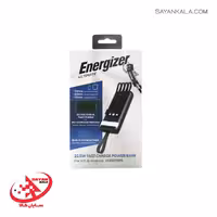 پاور بانک انرجایزر مدل POWER BANK ENERGIZER UE20070PQ PD LCD 4CABLE 20000mAh BLACK