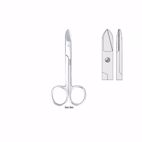 قیچی کروان برسرصاف 120mm SSC - فروشگاه تخصصی دندانپزشکی سپیرا