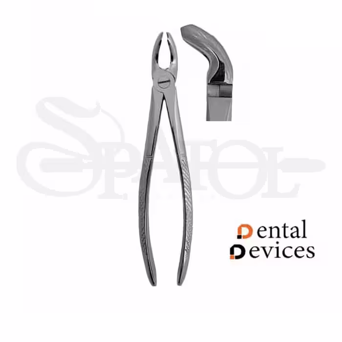 فورسپس مولر پایین زاویه دار دنتال دیوایسDental device