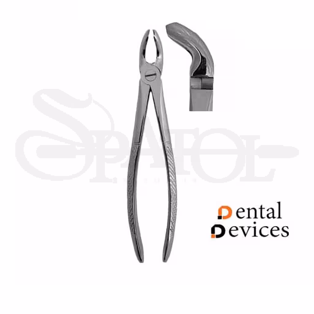 فورسپس مولر پایین زاویه دار دنتال دیوایسDental device