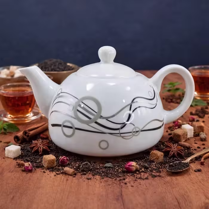 قوری چینی پارس مدل T5-133 ارسال رایگان