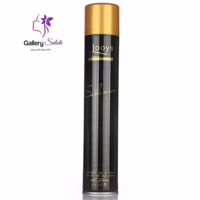 تافت مو لویز مشکی 500 میلی لیتر / Looys Black Hair Spray 500ml