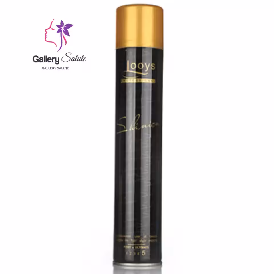 تافت مو لویز مشکی 500 میلی لیتر / Looys Black Hair Spray 500ml
