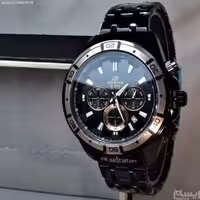 CASIO EDIFICE EF-535 کلا مشکی کاسیو ادیفایس ،، 4 موتوره کرنوگراف ،، بادور شیشه مسی بسیارشفاف ،، درب استیل طراحی صفحه بسیار زیبا