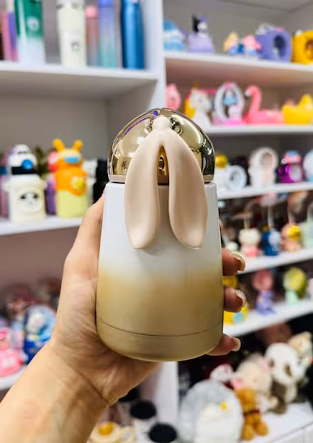 مینی فلاسک خرگوشی طلایی