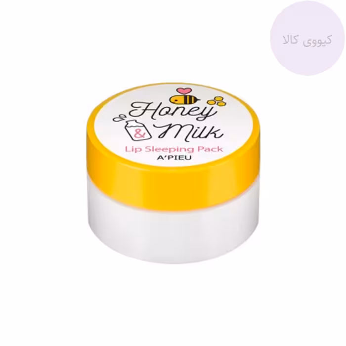 ماسک لب خواب ایپو Apieu مدل شیر و عسل Honey Milk