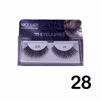 مژه جفتی 3D نایس لیدی شماره 28