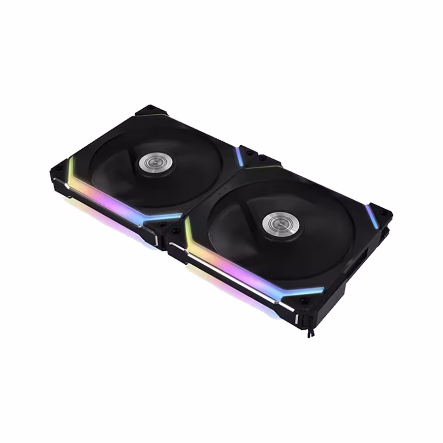 فن کیس لیان لی UNI Fan SL140 RGB Black بسته 2 عددی