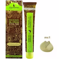 رنگ مو، سری رنگ های ترکیبی، شماره MC1، رنگ الیو، حجم 100 میلی لیتر، برند ماکادامیا