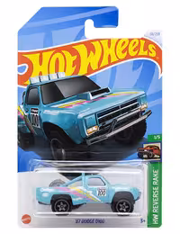 ماشین دکوری مدل 87 Dodge D100 برند Hot Wheels