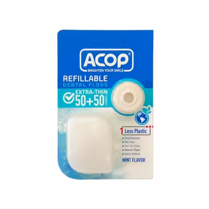 نخ دندان آکوپ حاوی عصاره نعناع بسته 2 عددی