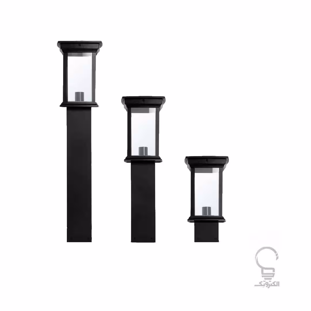 چراغ چمنی روشان شیشه ساده آنی نور گستر شفق