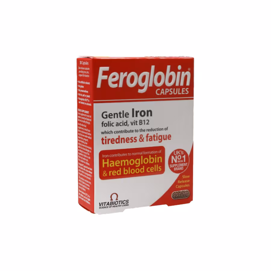 کپسول فروگلوبین ب 12 ویتابیوتیکس 30 عدد